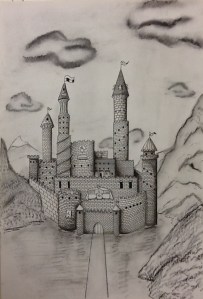 Trumbull High School student's work.