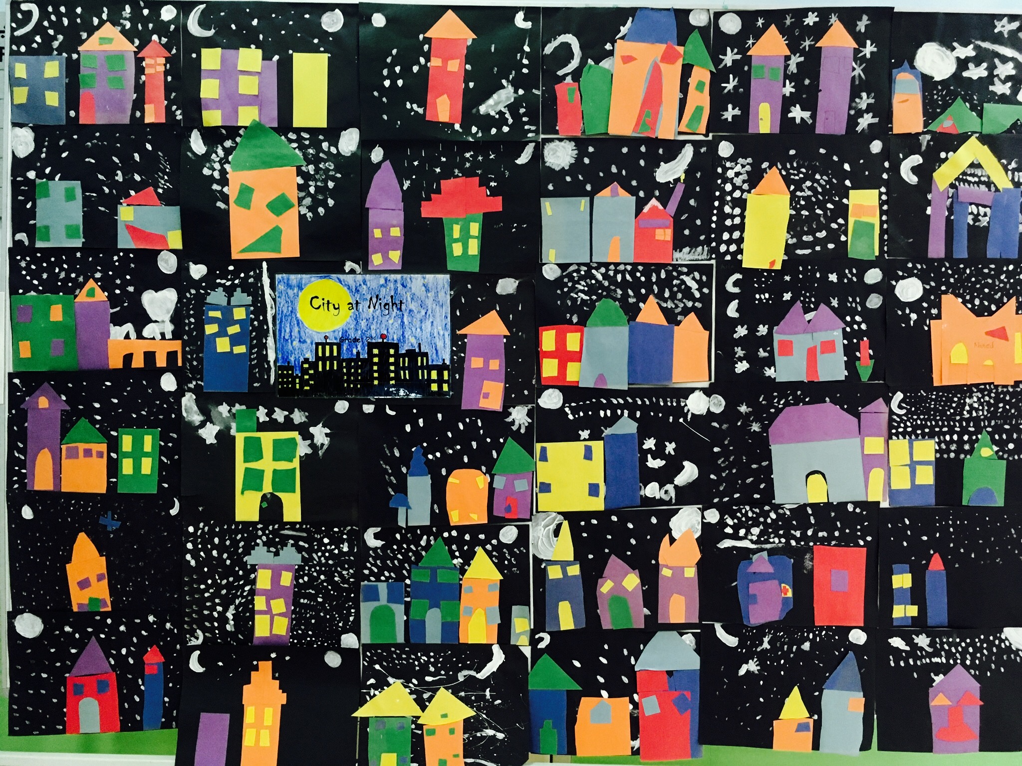 1st Grade City at Night